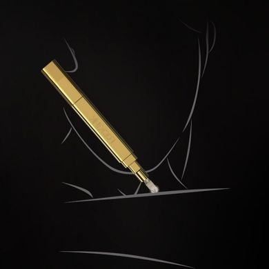 Тиклер-ручка с 5 насадками Lockink, металлическая, золотая
