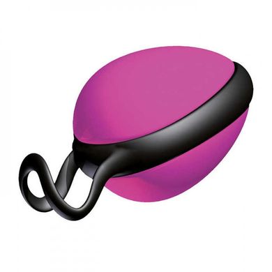 Вагінальна кулька JOY Division, рожево-чорна, 3.7 см