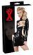 Платье из латекса LateX с длинным рукавом, черное, L