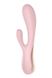 T360124 вібромасажер кролик SATISFYER MONOFLEX PINK, Рожевий, Розмір посилки : 11,50 х 24,00 х 7,50