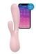 Вібромасажер кролик SATISFYER MONO FLEX з підключенням до додатку, рожевий