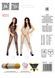 Бодістокінг із геометричним візерунком Passion BS010 чорний, One Size