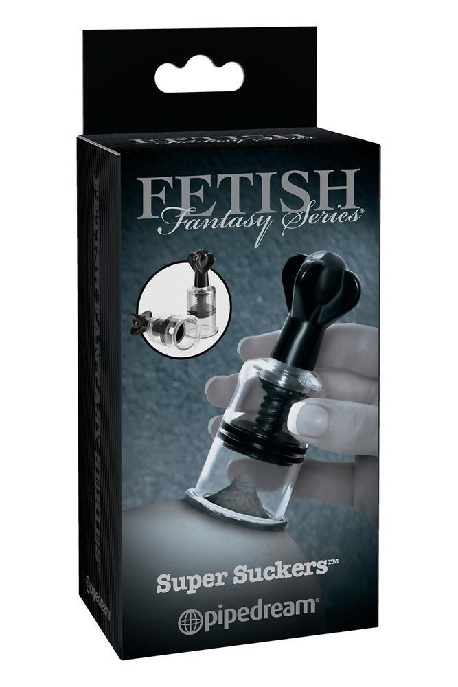 Помпы для сосков Pipedream Fetish Fantasy Series с вращающимся механизмом