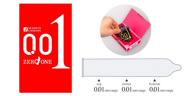 Презервативы из натурального латекса Muaisi Red 001 (в упаковке 3 шт)
