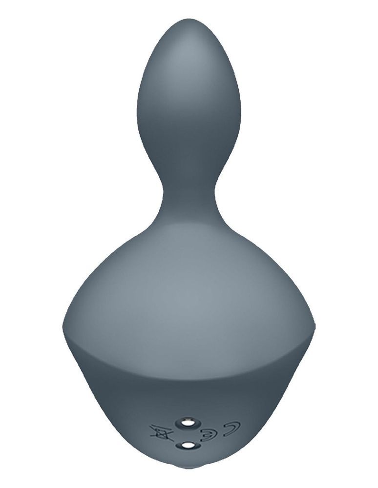 Вібруюча анальна пробка Satisfyer Booty Absolute Beginners 4 сіра
