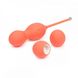 ТЕСТЕР Вагінальні кульки з вібрацією We-Vibe Bloom Kegel Balls, Оранжевый