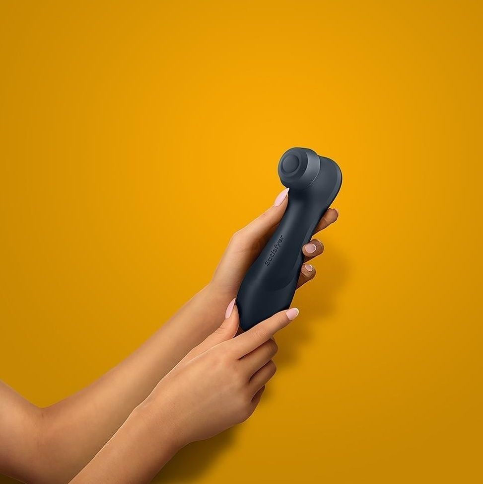 Вибратор с эффектом пульсации Satisfyer Pro 2 Generation 3 черный