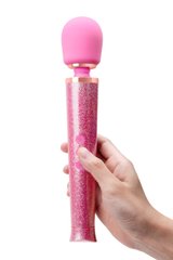 Вибратор микрофон Le Wand ALL THAT GLIMMERS SET, блестящий розовый
