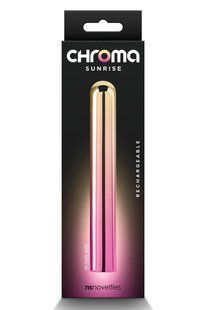 Віброкуля NS Novelties Chroma рожево-золотистий, L