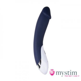 Вибромассажер MYSTIM Terrific Truman Vibrator с кейсом, синий