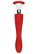 Подвійний вібратор з 2 вакуумними насадками Dream Toys RED REVOLUTION GEORGIA