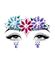 Самоклеящиеся украшения для лица Leg Avenue Dahlia face jewels sticker O/S