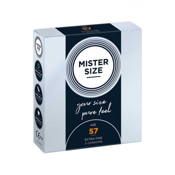 Презервативы Mister Size 57mm pack of 3