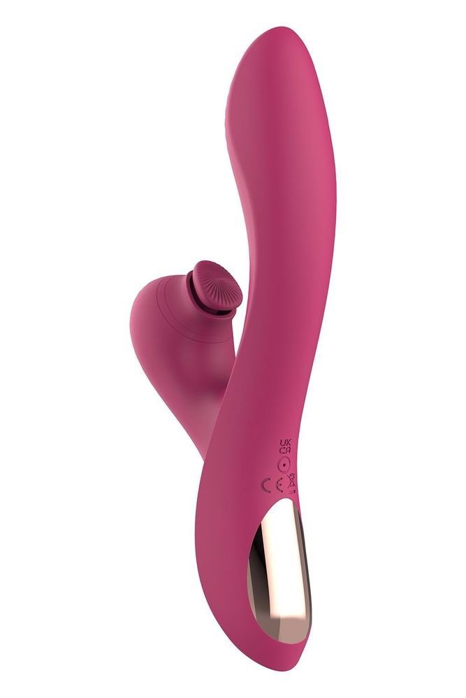 Вібратор кролик подвійний стимуляції Dream Toys Dual G-Spot Vibe Essentials, рожевий