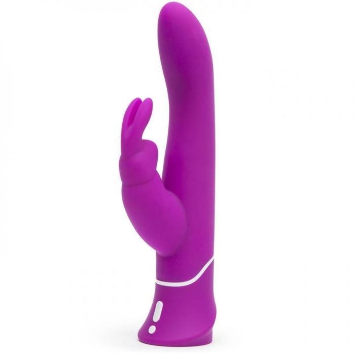 Вібратор кролик із поступальними рухами Happy Rabbit Curve Thrusting