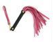 Флоггер DS Fetish Leather flogger S pink