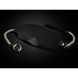 Маска BDSM Boudoir Pearl Blindfold Guilty Pleasure, черно-золотая