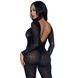 Комбінезон сексуальний Leg Avenue Sheer Rhinestone, XS, зі стразами, чорний