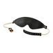 Маска BDSM Boudoir Pearl Blindfold Guilty Pleasure, черно-золотая