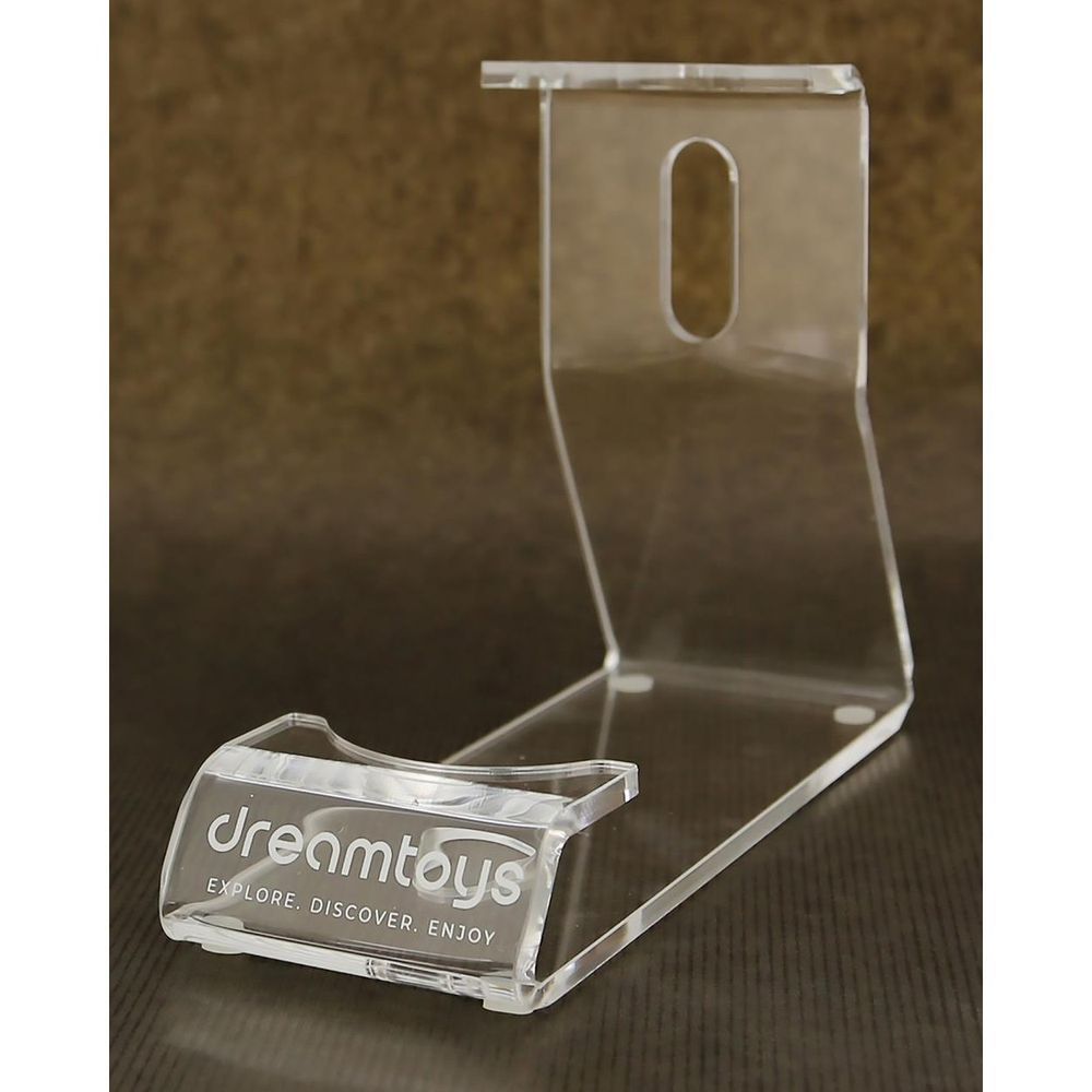 Подставка для игрушек большая Dream Toys, прозрачная, 18,0 &times; 7,0 &times; 13,5 см