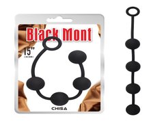 Анальные бусы Chisa Black Mont ”P” Storm Beads M