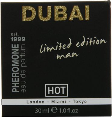 Туалетна вода для чоловіків HOT Dubai Limited Edition з феромонами, 30 мл