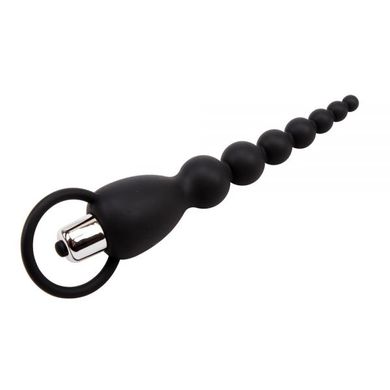 Анальний ланцюжок з вібрацією Chisa Elite Power Beads, Черный, Розмір упаковки: 24,8 * 7,7 * 5,8 см