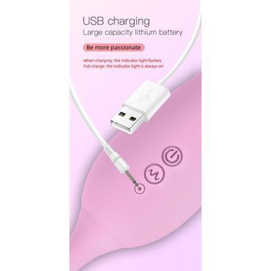 Вибратор двойного действия Elva Dual Purpose Рожевий