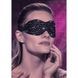 Маска із закритими очима зі стразами CalExotics чорна