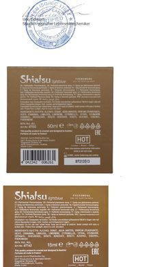Духи з феромонами чоловічі SHIATSU Pheromone Fragrance men lightblue, 50 мл