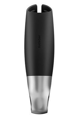 Смарт-мастурбатор Satisfyer Power Masturbator для використання на верхній половині пеніса, чорний