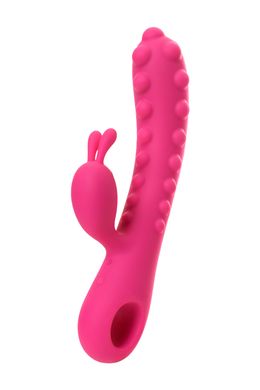 Вібратор-кролик зі стимулюючими кульками Kokos SMON No. 1, рожевий