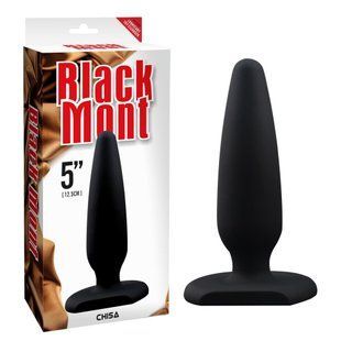 Анальный плаг Chisa&nbsp;Black&nbsp;Mont, черный,&nbsp;XL