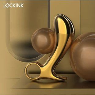 Массажер простаты Sevanda Woodpecker Massager, металлический, золотой