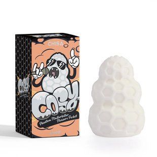 Мастурбатор яйце Chisa COSY PHANTOM білий, 7.8 х 5.5 см