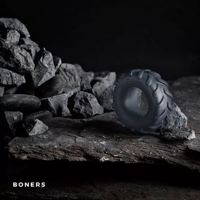 Кільце ерекційне Boners Tire Cock Ring - Grey