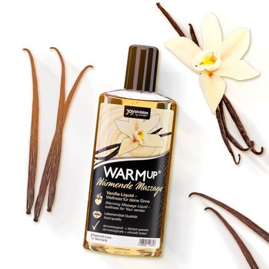 Їстівна масажна олія з ефектом, що розігріває WARMup Vanilla 150 мл
