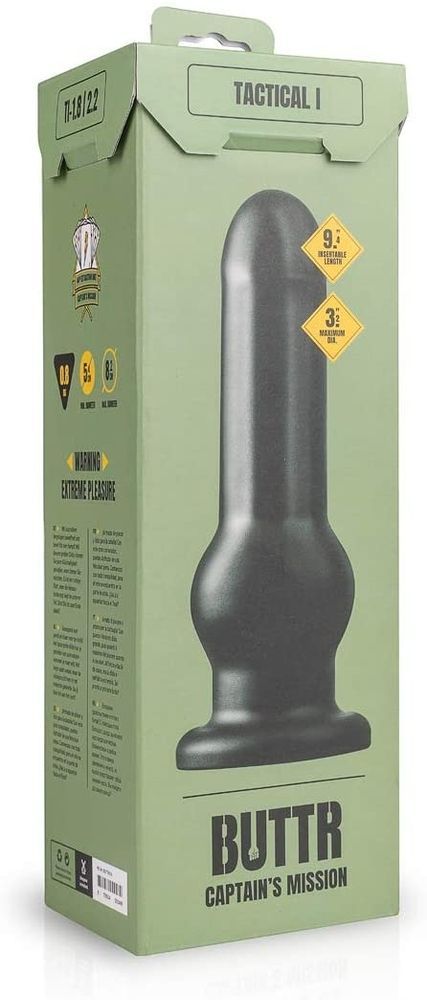 Большая анальная пробка BUTTR Tactical&nbsp;I&nbsp;Dildo