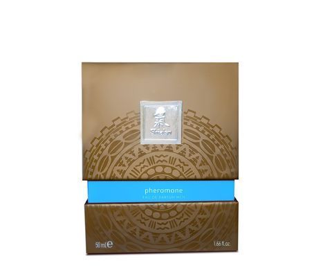 Духи з феромонами чоловічі SHIATSU Pheromone Fragrance men lightblue, 50 мл