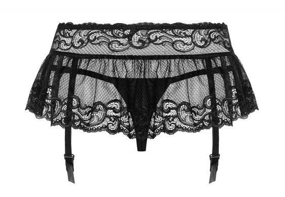 Пояс&nbsp;для&nbsp;чулок&nbsp;черный&nbsp;Obsessive&nbsp;830-GAR-1&nbsp;garter&nbsp;belt&nbsp;L/XL