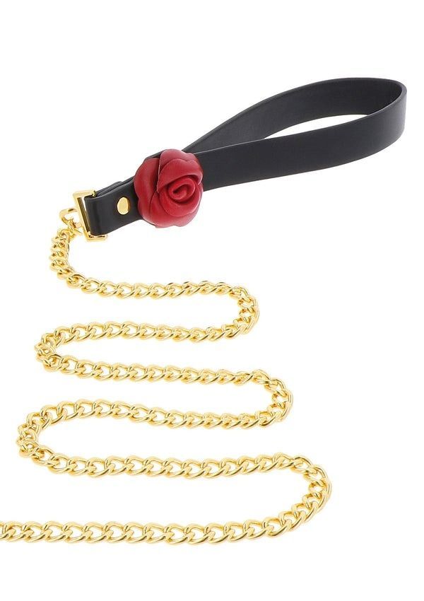 Нашийник з повідцем Taboom Wild Roses Collar & Leash з декоративними трояндами