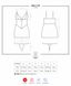 Сорочка Obsessive 866-CHE-1 chemise & thong L/XL