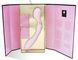 Вибратор нереалистичный рельефный Shunga Zoa розовый, 26.5 х 3.8 см