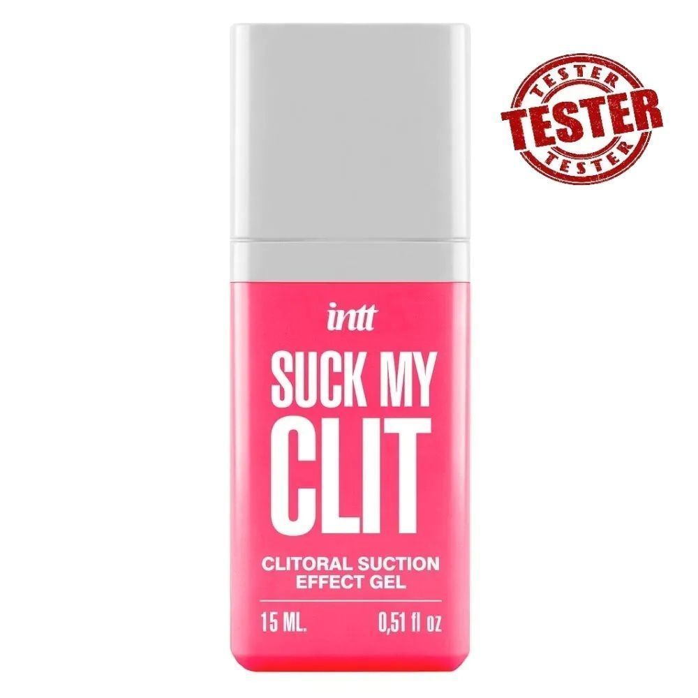 ТЕСТЕР Гель для клиторальной стимуляции Intt Suck My Clit Wild Strawberry (дикая клубника), 15 мл