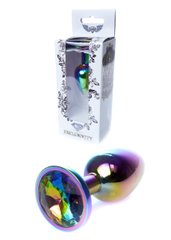 Анальна пробка з каменем Boss Series , Plug-Jewellery Multicolour PLUG- Clear