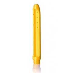 Насадка для анального душу XTRM O Clean, жовта, 17.5 х 2.5 см