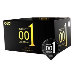 Презервативи OLO 001 ультра тонкі з гіалуроновою кислотою (ціна за 10 шт. в упаковці)