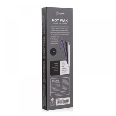 Набор низкотемпературных свечек 3 шт Sensual Hot Wax Candles