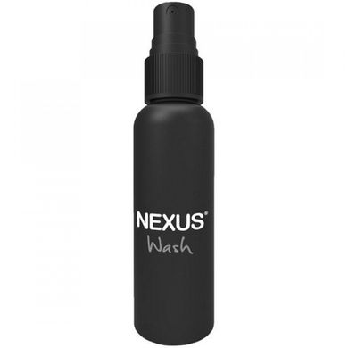 Очищувач-антисептик для інтимних іграшок Nexus-Wash Antibacterial, Черный