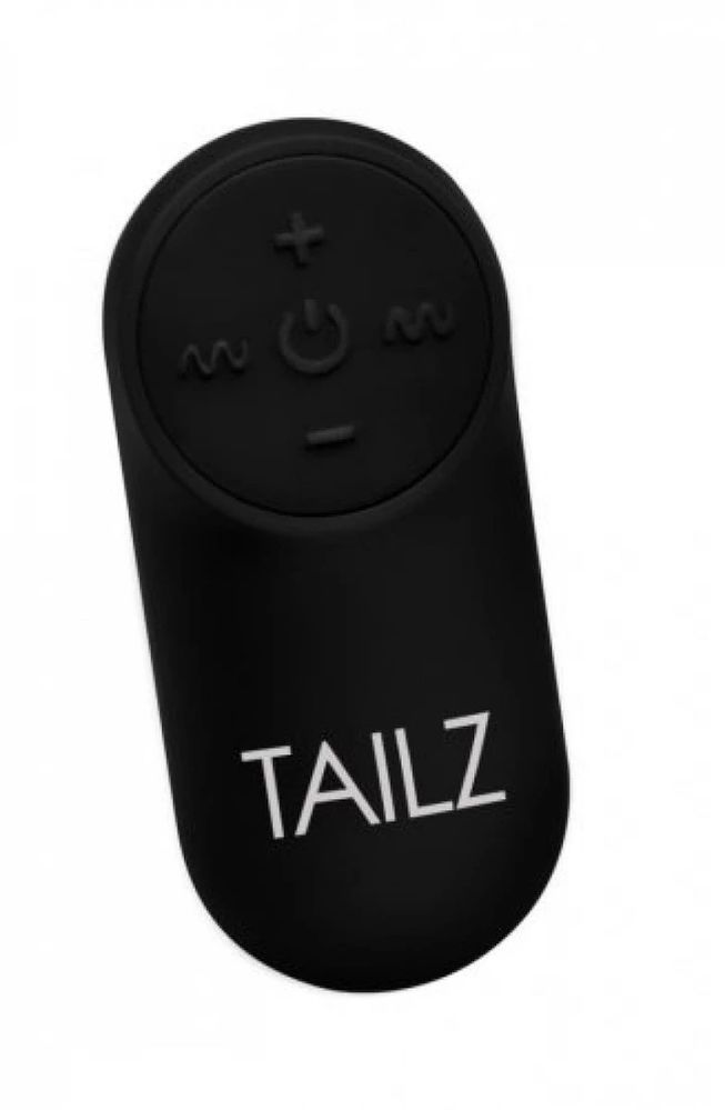 Анальная пробка хвостик с вибрацией Tailz Vibrating Anal Plug With Tail - Fox